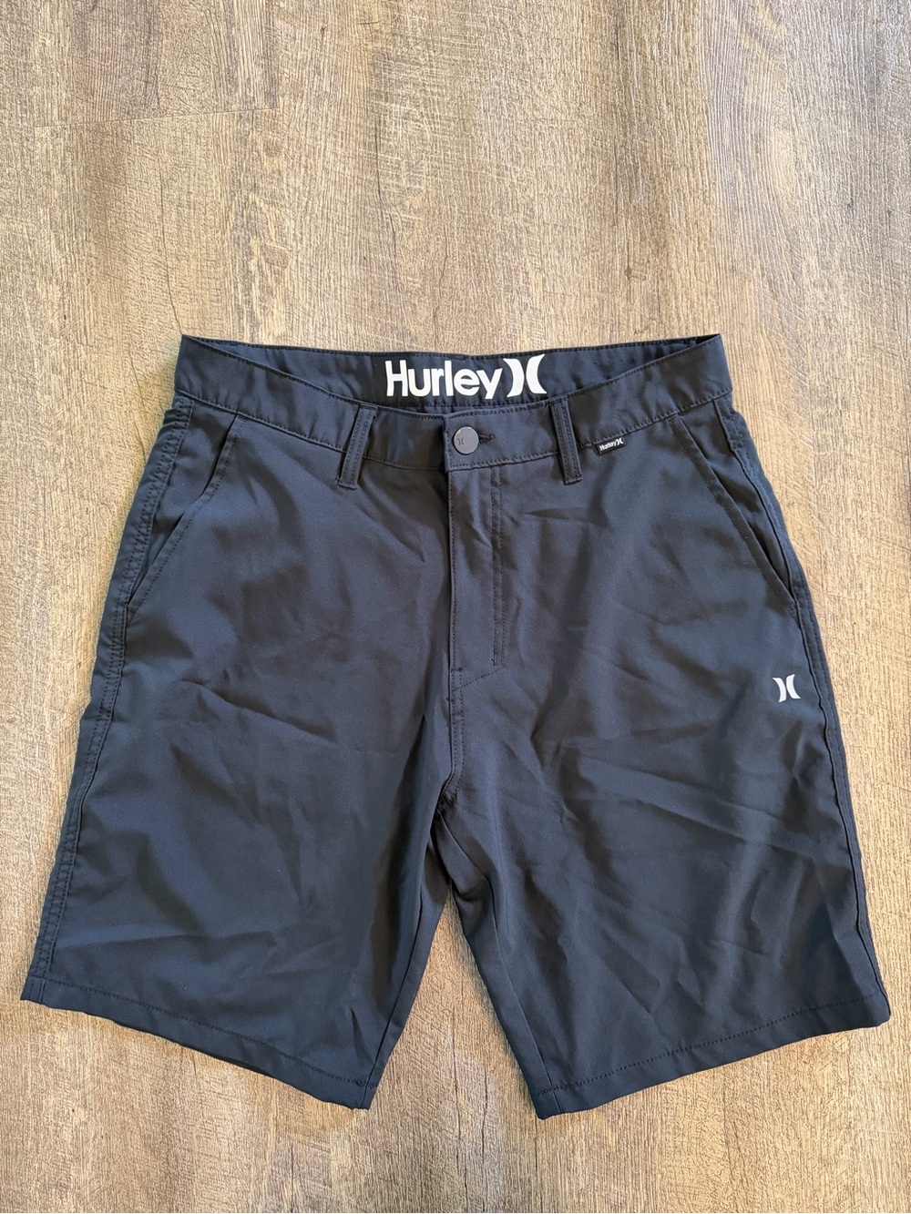 Hurley Black Athletic Shorts